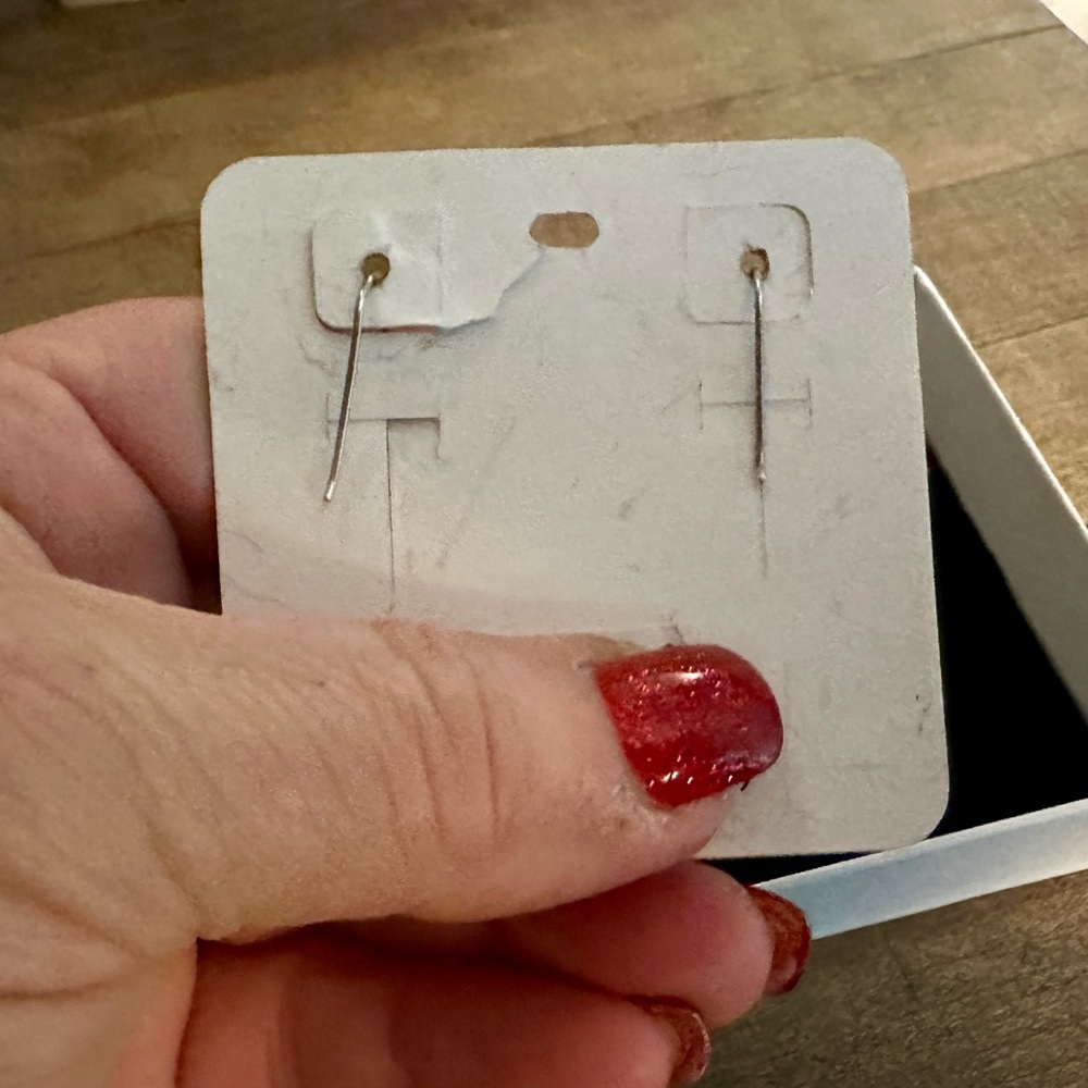 Brighton Two Toned Square Heart Scroll Fishhook E… - image 4